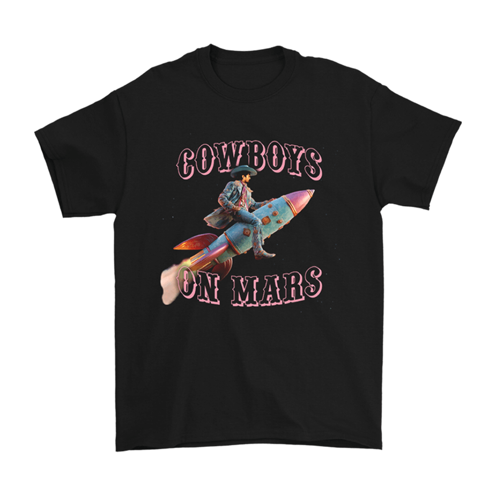 Cowboys On Mars Tee - Black